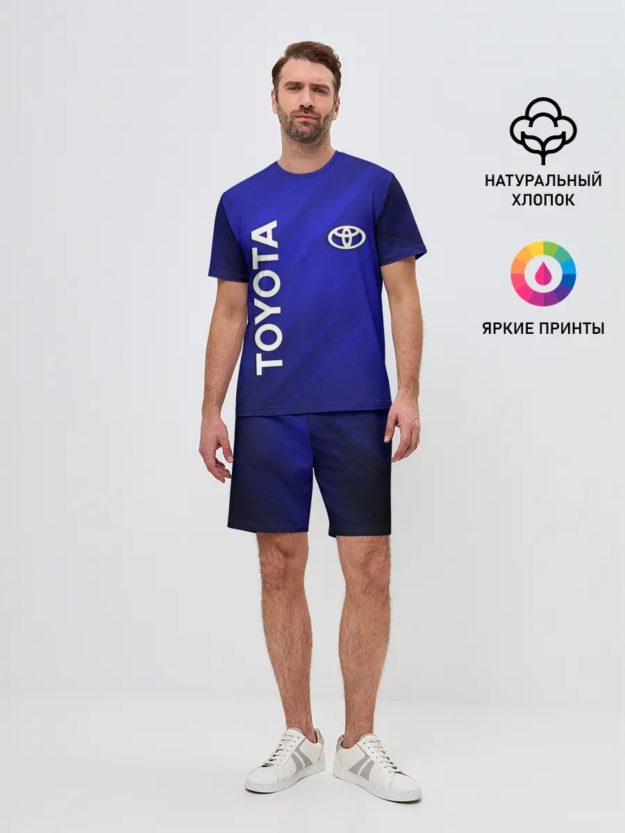 Мужской костюм с шортами / TOYOTA