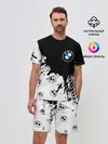 Мужской костюм с шортами / BMW / БМВ