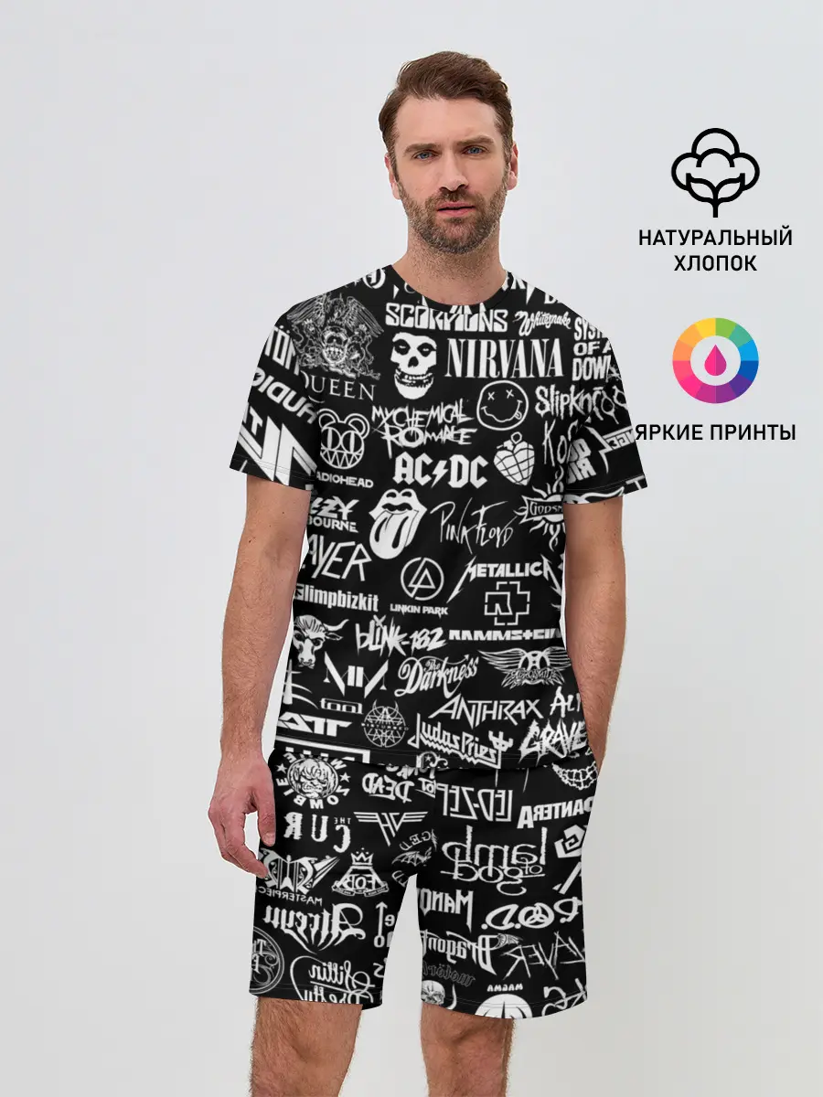 Мужской костюм с шортами / Рок Легенды | Всех времен