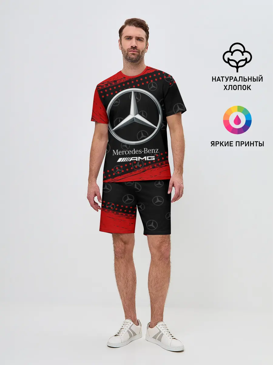 Мужской костюм с шортами / MERCEDES / МЕРСЕДЕС