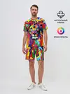 Мужской костюм с шортами / Лев Artistic Art
