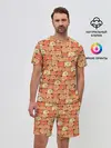 Мужской костюм с шортами / МИШКИ