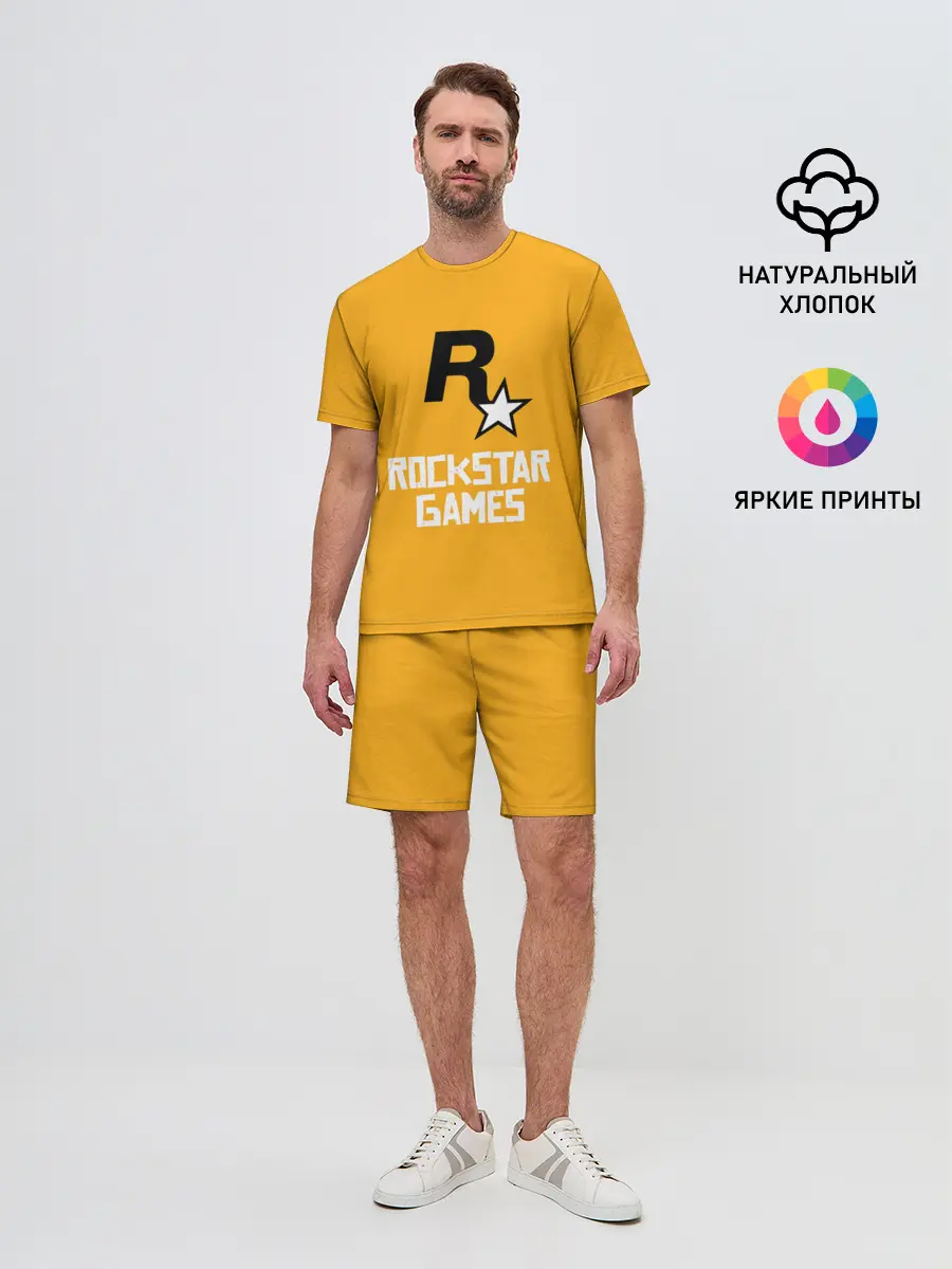 Мужской костюм с шортами / Рокстар