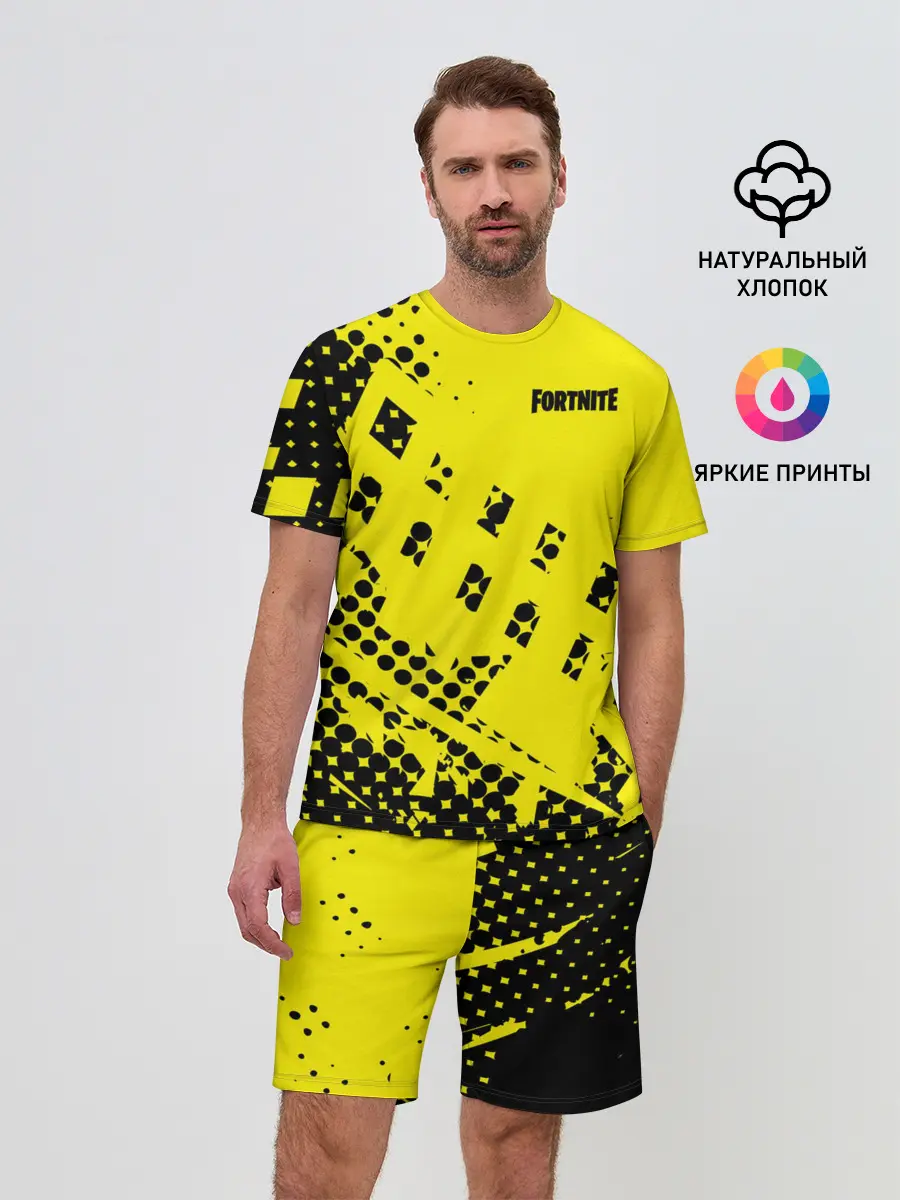 Мужской костюм с шортами / Fortnite