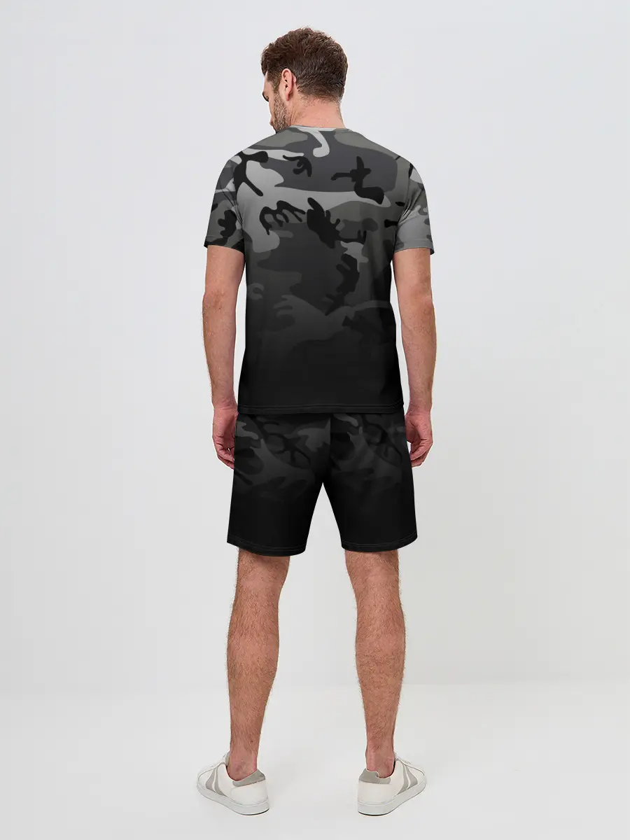 Мужской костюм с шортами / Камуфляж СССР