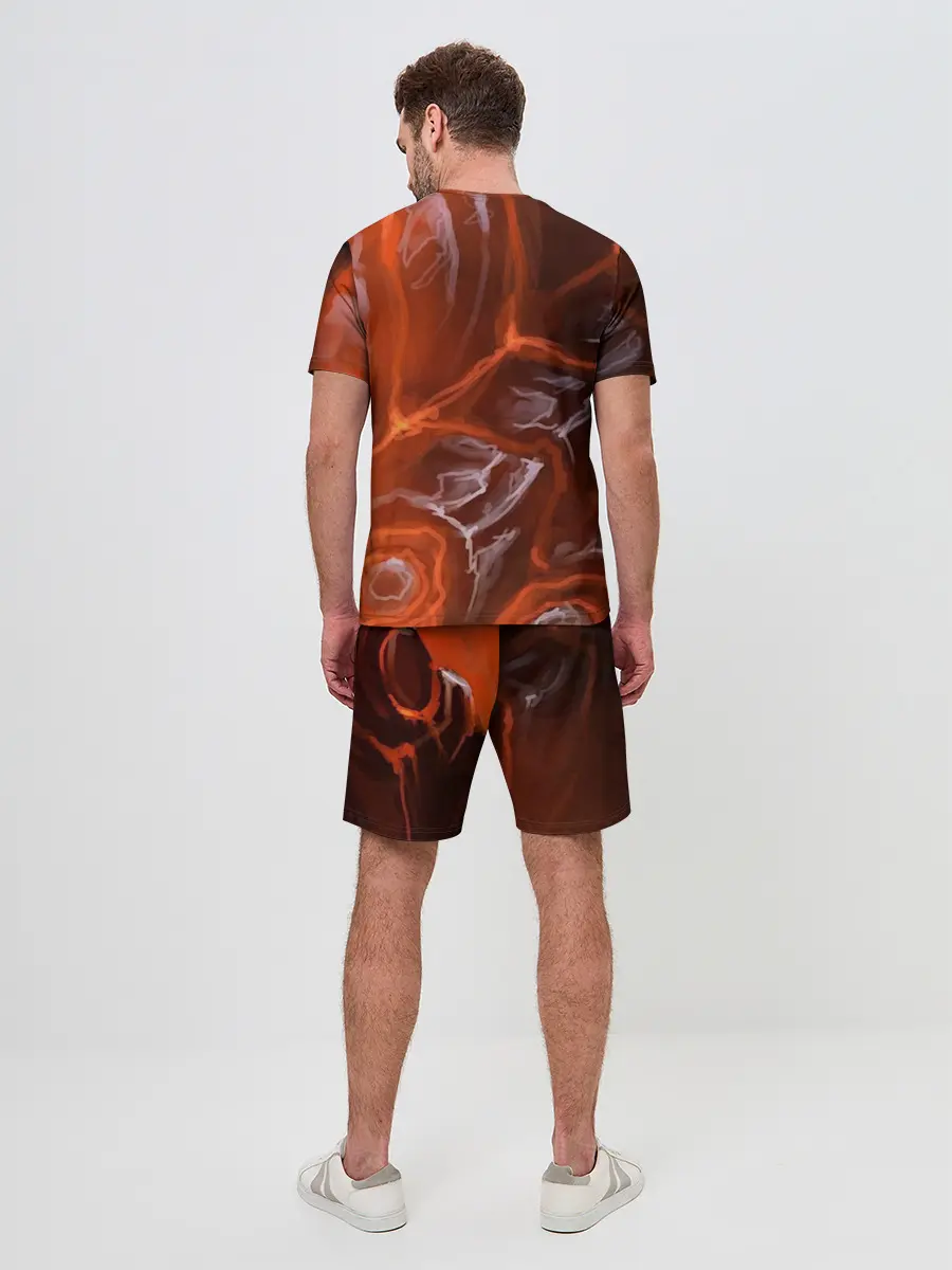Мужской костюм с шортами / Дракон Лавы