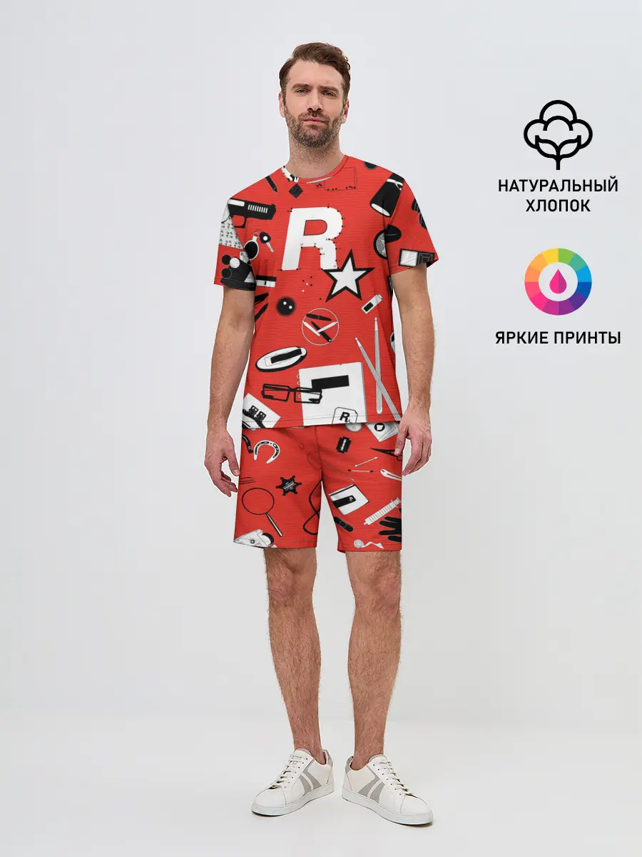Мужской костюм с шортами / Rockstar