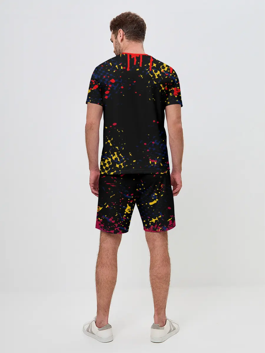 Мужской костюм с шортами / Among Us - Impostor.