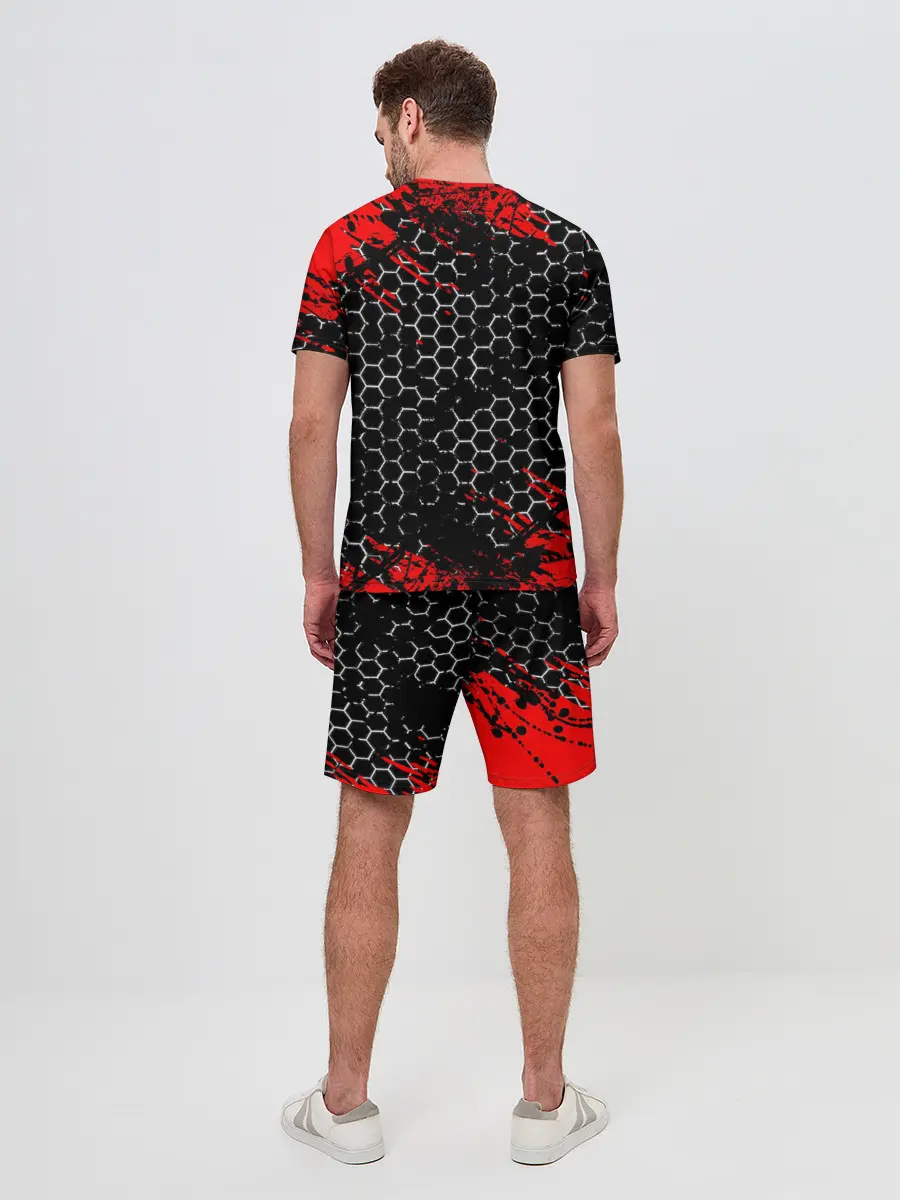 Мужской костюм с шортами / Among Us Impostor Gun