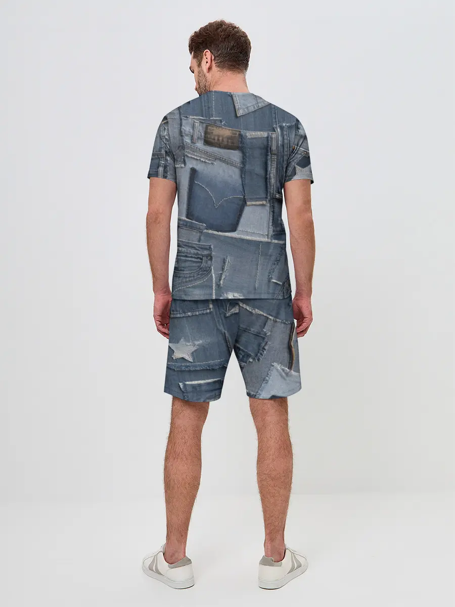 Мужской костюм с шортами / Jeans life