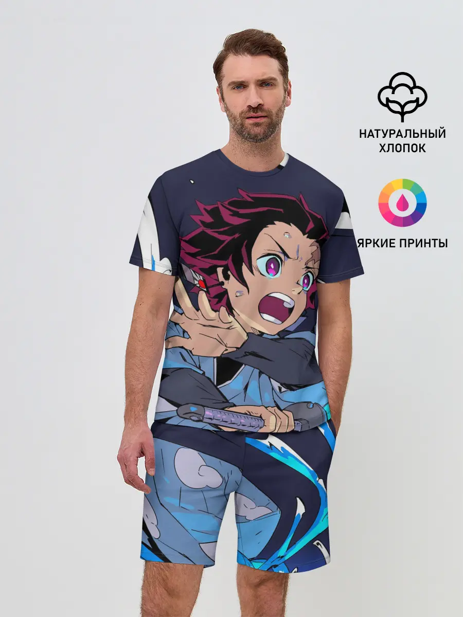 Мужской костюм с шортами / Клинок Рассекающий Демонов