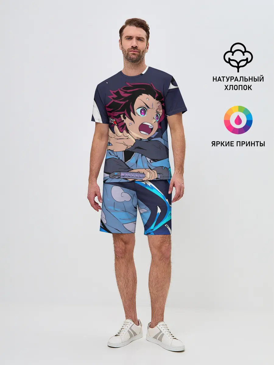 Мужской костюм с шортами / Клинок Рассекающий Демонов