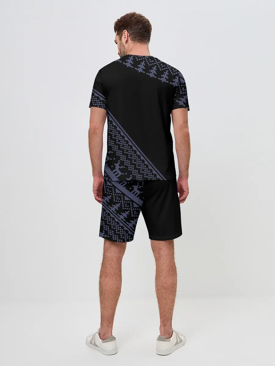 Мужской костюм с шортами / CYBERPUNK 2077 - Новый Год