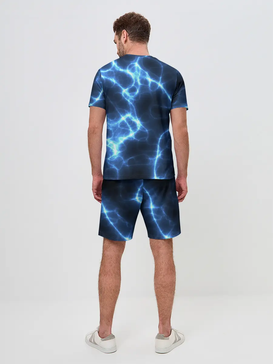 Мужской костюм с шортами / Электро