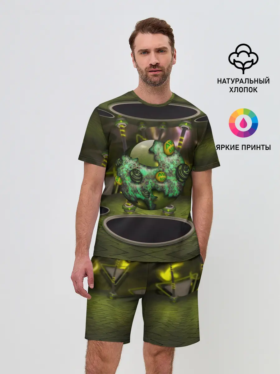 Мужской костюм с шортами / AbstractThings 3