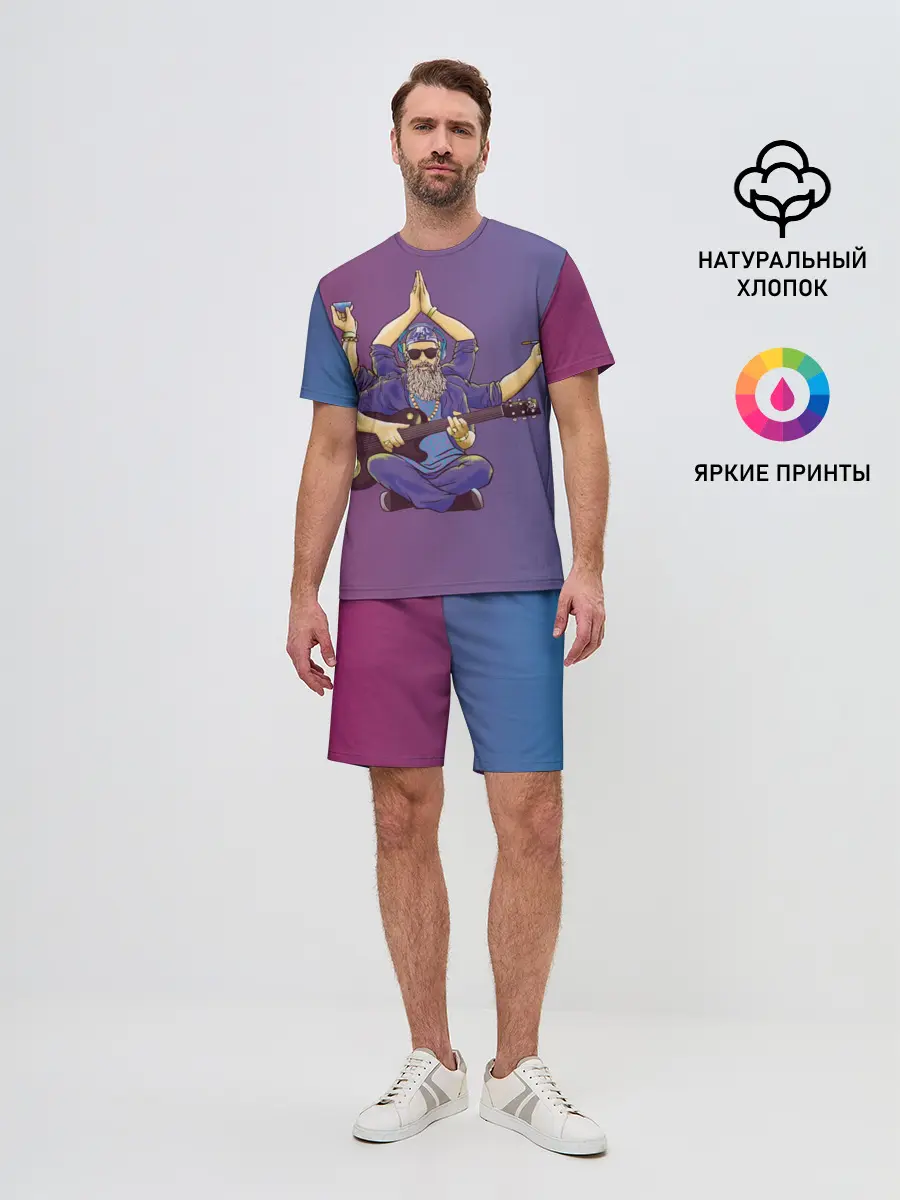 Мужской костюм с шортами / БГ многорукий