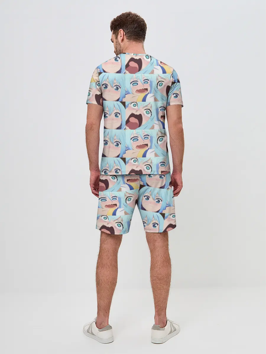 Мужской костюм с шортами / Аква Коносуба Aqua Konosuba