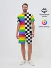 Мужской костюм с шортами / Rainbow