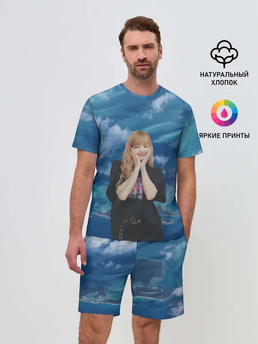 Мужской костюм с шортами / LISA BLACKPINK