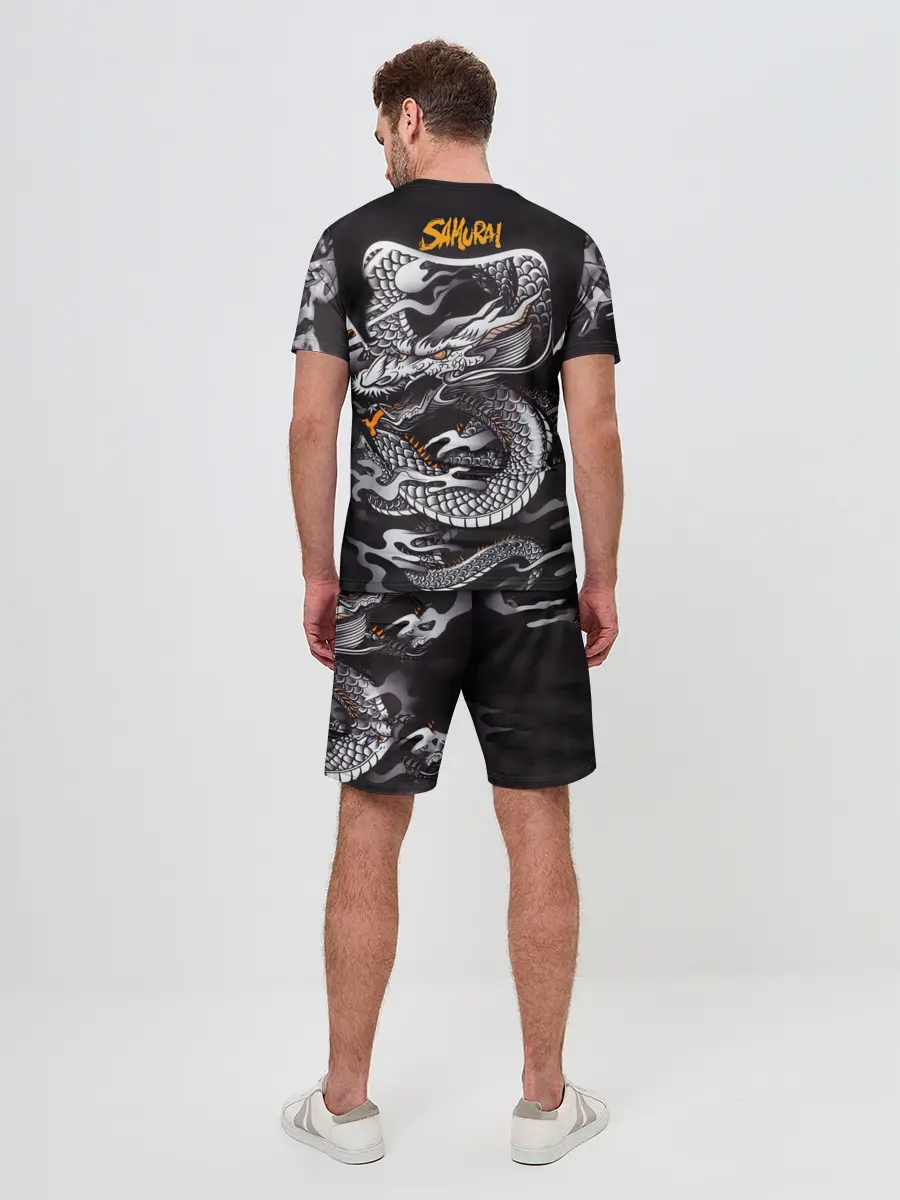 Мужской костюм с шортами / Самурай