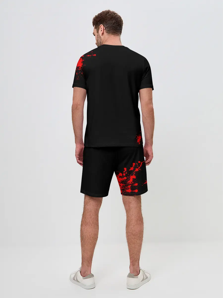 Мужской костюм с шортами / Among Us Gucci