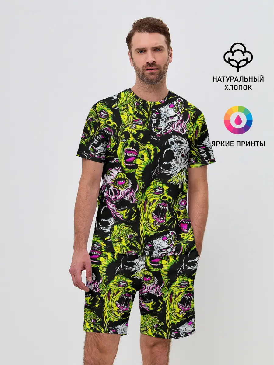 Мужской костюм с шортами / ЗОМБИ
