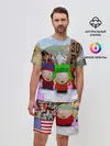 Мужской костюм с шортами / Южный Парк / South Park .