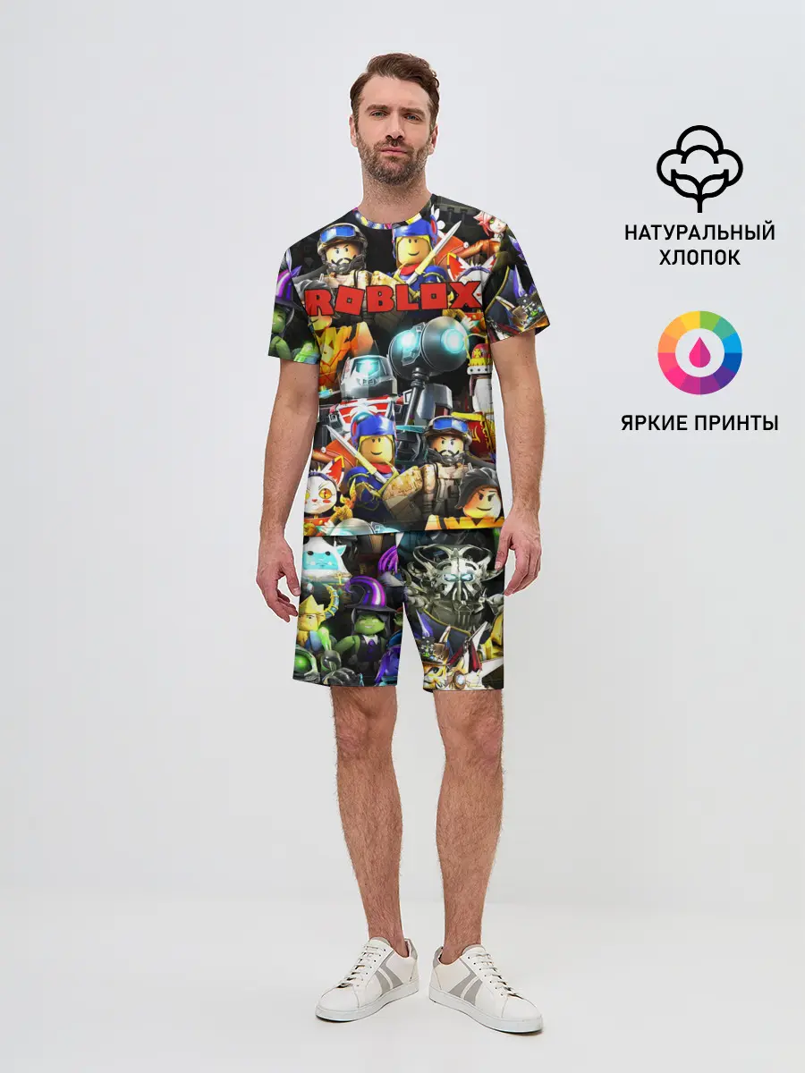 Мужской костюм с шортами / ROBLOX