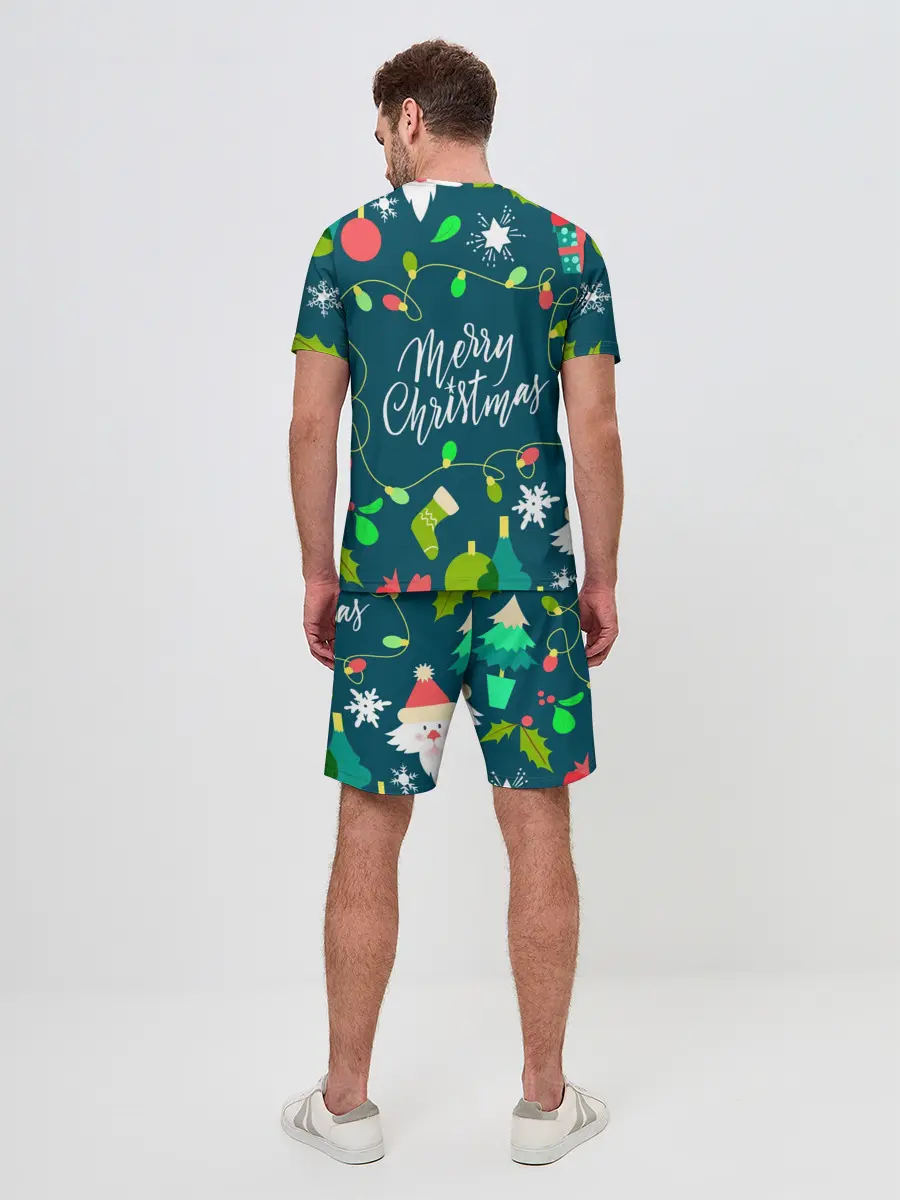Мужской костюм с шортами / Merry Christmas