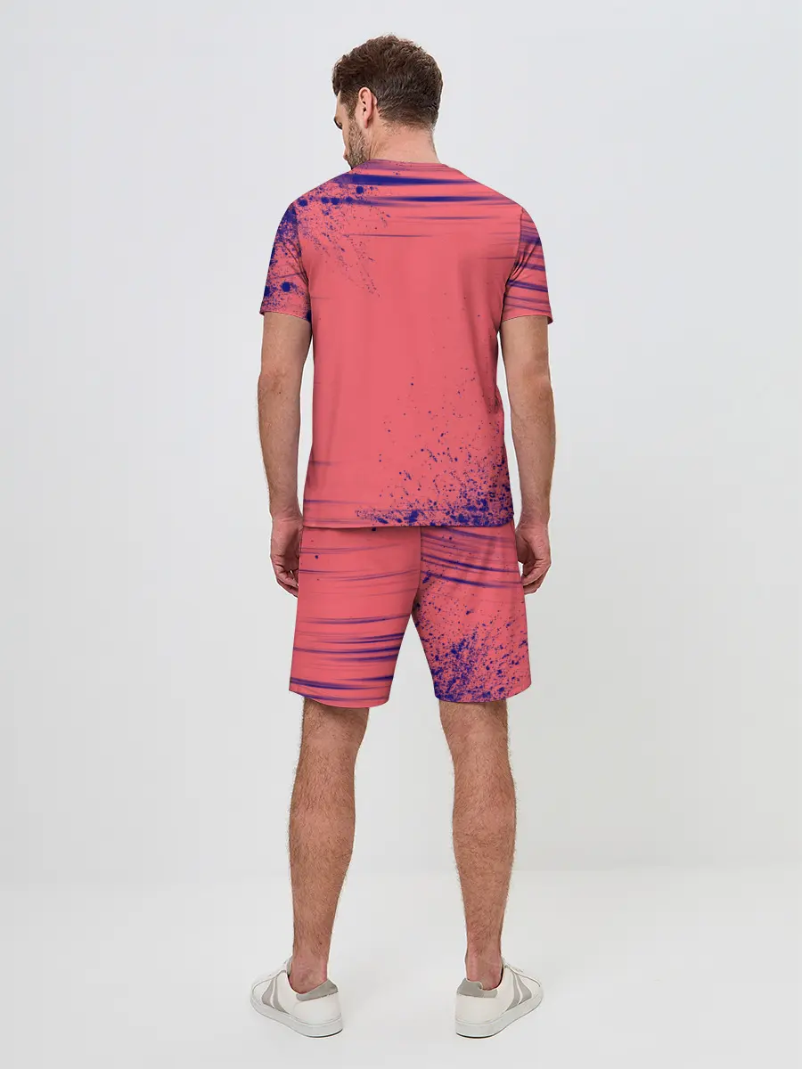 Мужской костюм с шортами / AMONG US - С КОТИКОМ