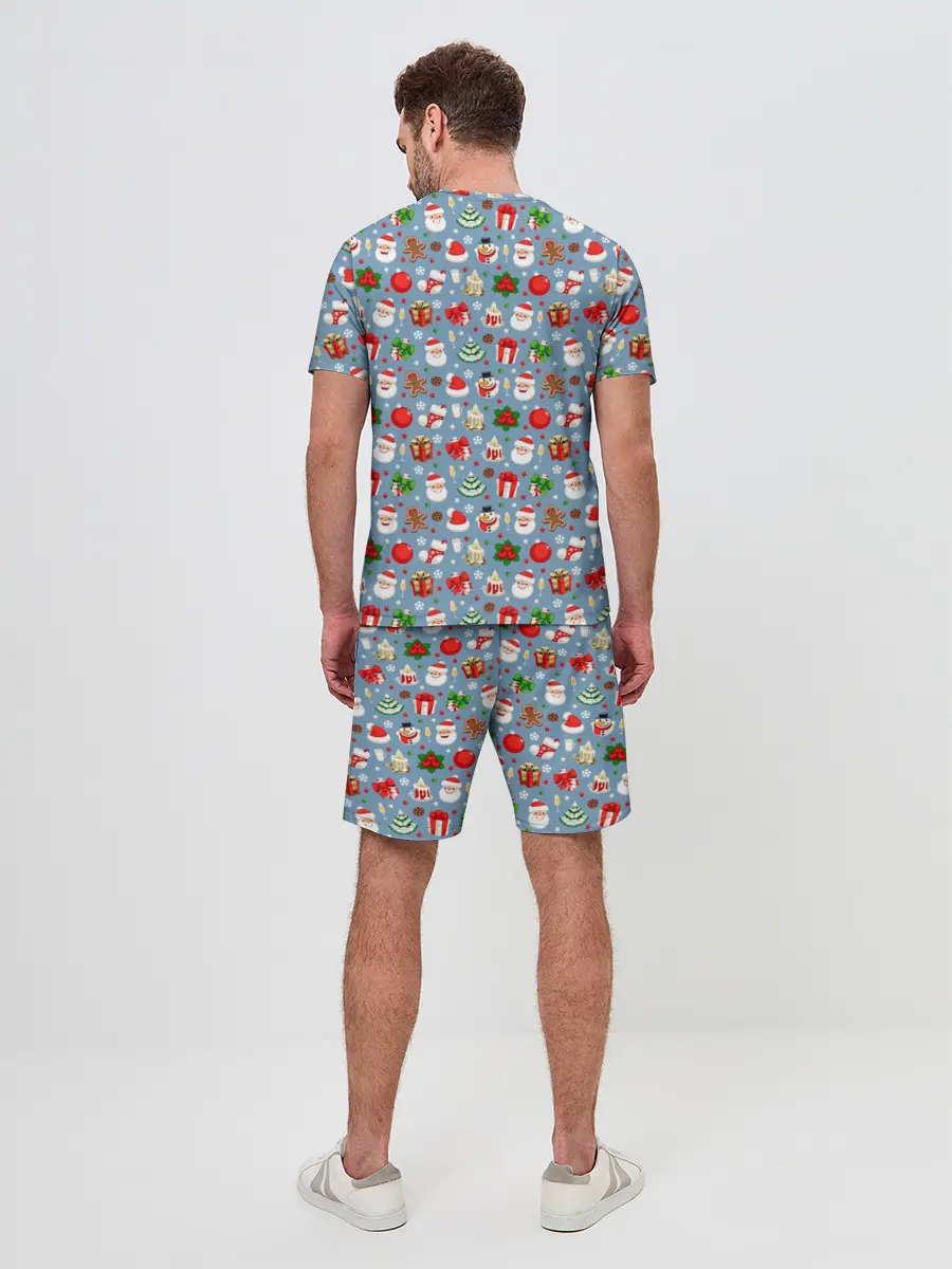 Мужской костюм с шортами / Новый Год