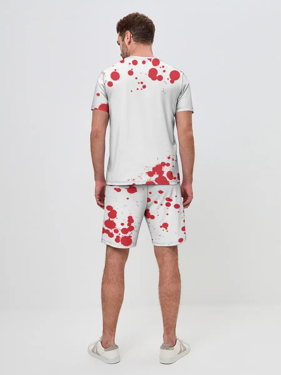 Мужской костюм с шортами / AMONG US - Импостор Покушал