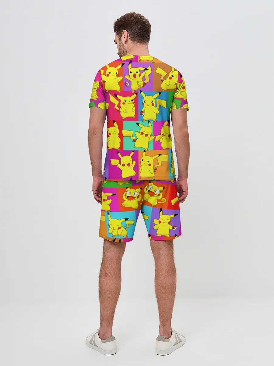 Мужской костюм с шортами / ПИКАЧУ