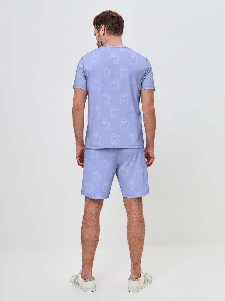 Мужской костюм с шортами / Among Us