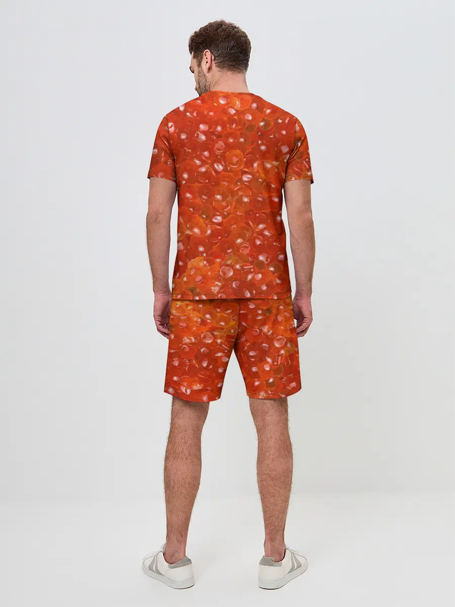 Мужской костюм с шортами / Красная икра