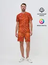 Мужской костюм с шортами / Красная икра