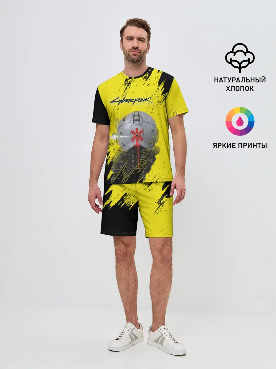 Мужской костюм с шортами / Cyberpunk 2077