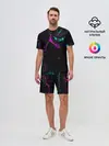 Мужской костюм с шортами / Glitch