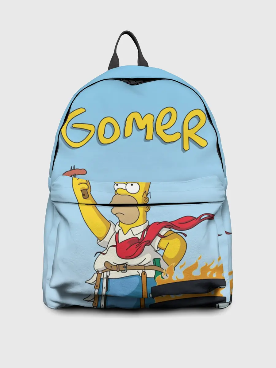 Рюкзак джинсовый / Гомер