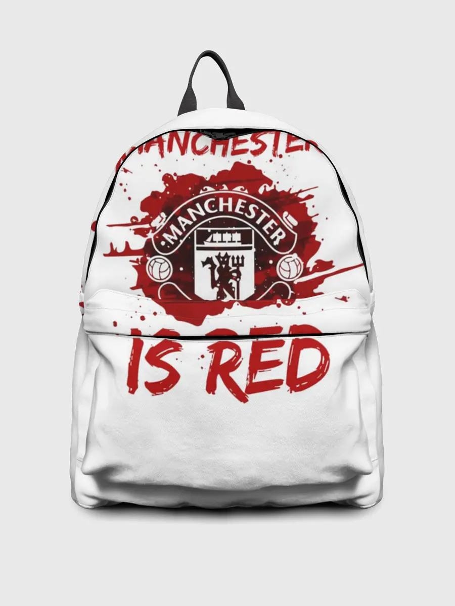 Рюкзак джинсовый / Манчестер Юнайтед