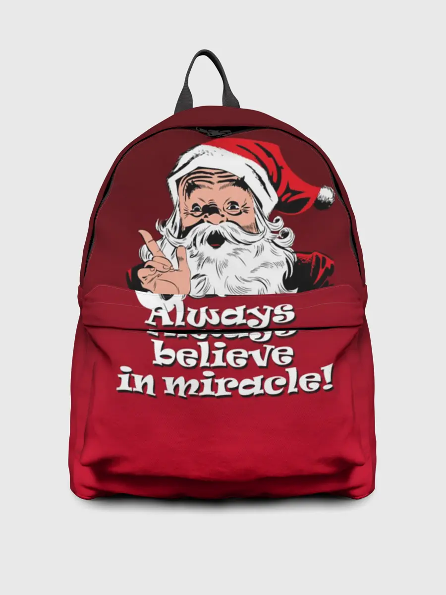 Рюкзак джинсовый / Всегда верь в чудо!