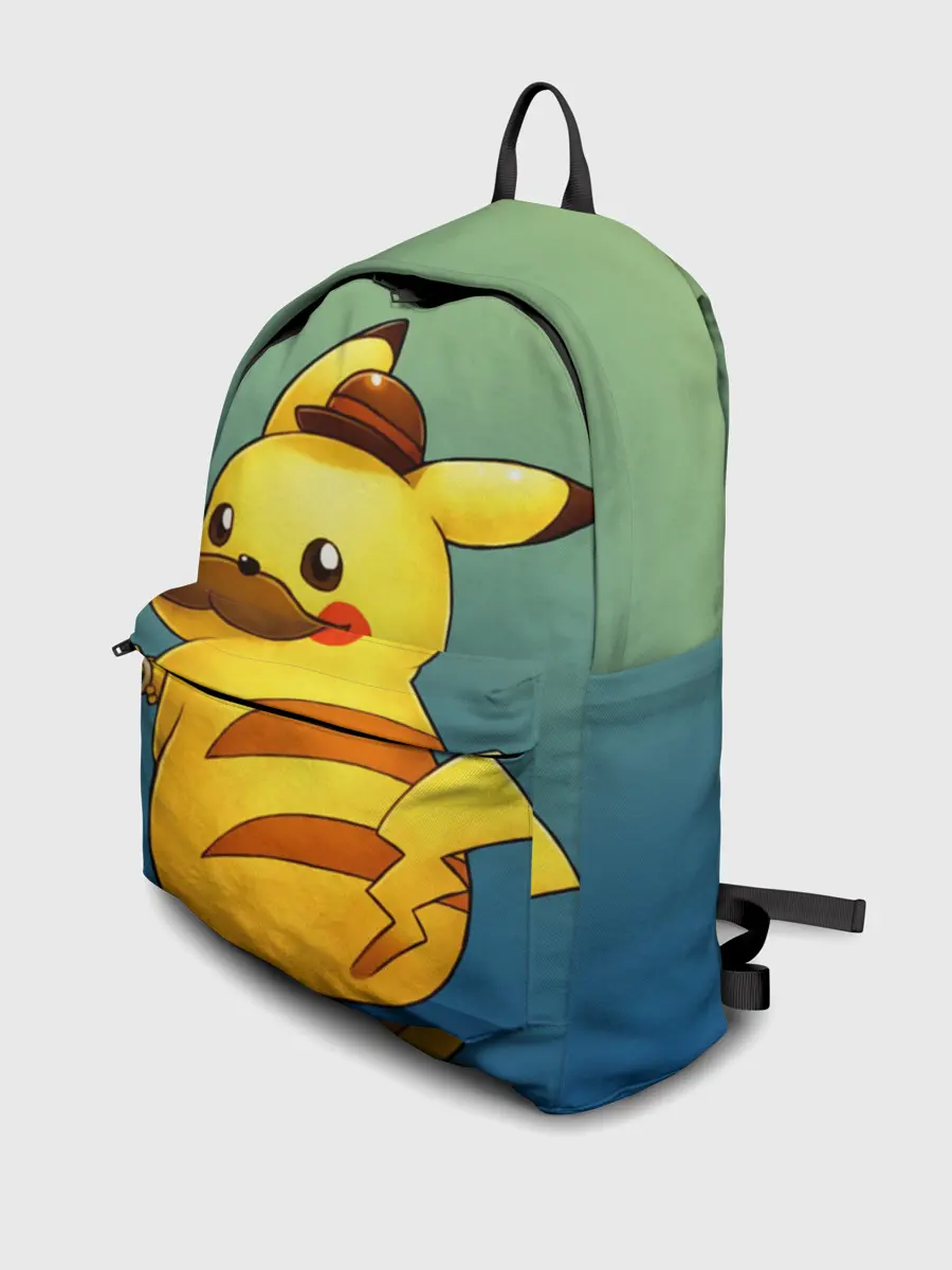 Рюкзак джинсовый / Детектив Пикачу