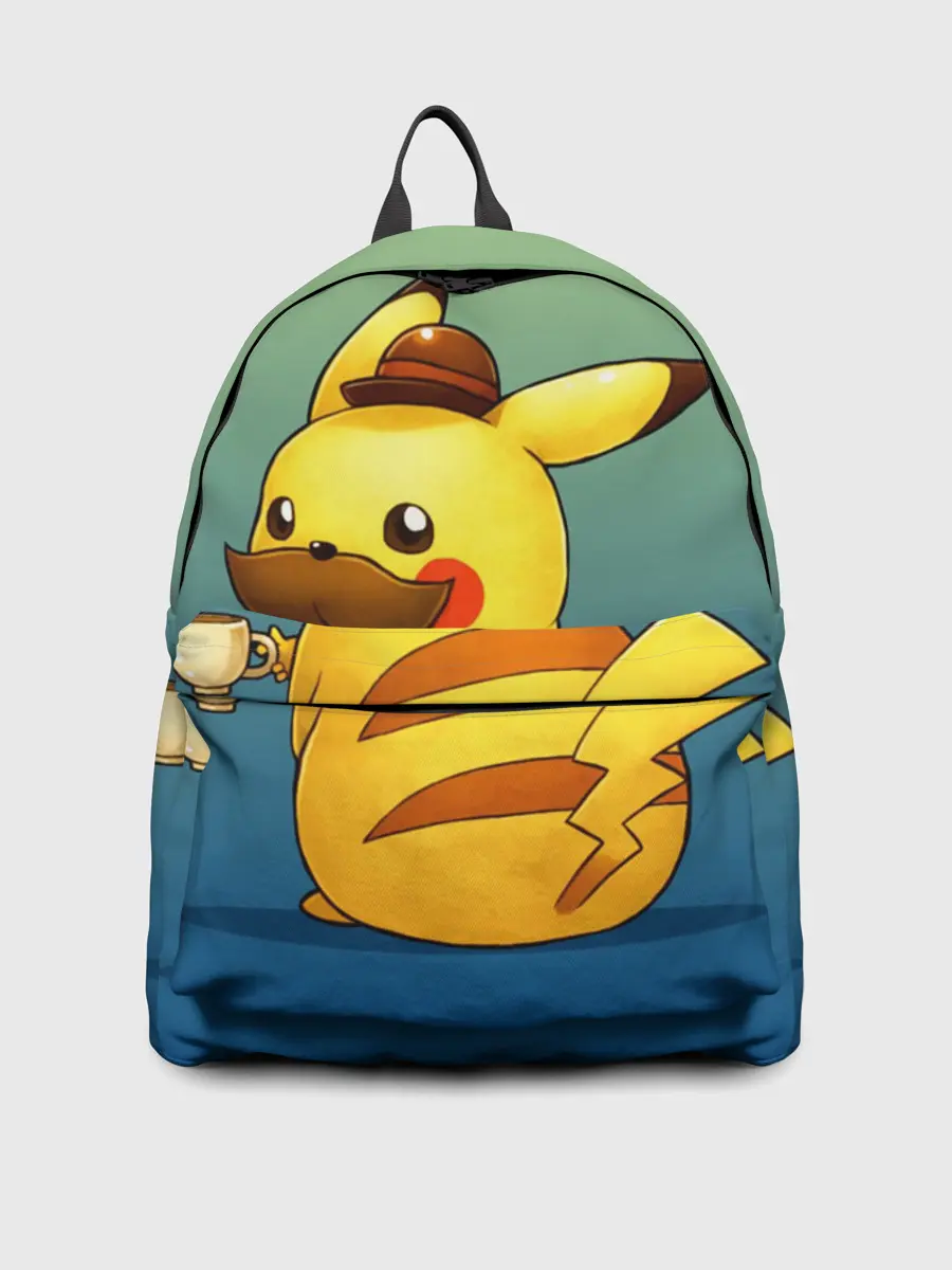 Рюкзак джинсовый / Детектив Пикачу