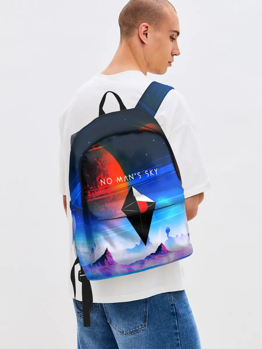 Рюкзак джинсовый / NO MANS SKY