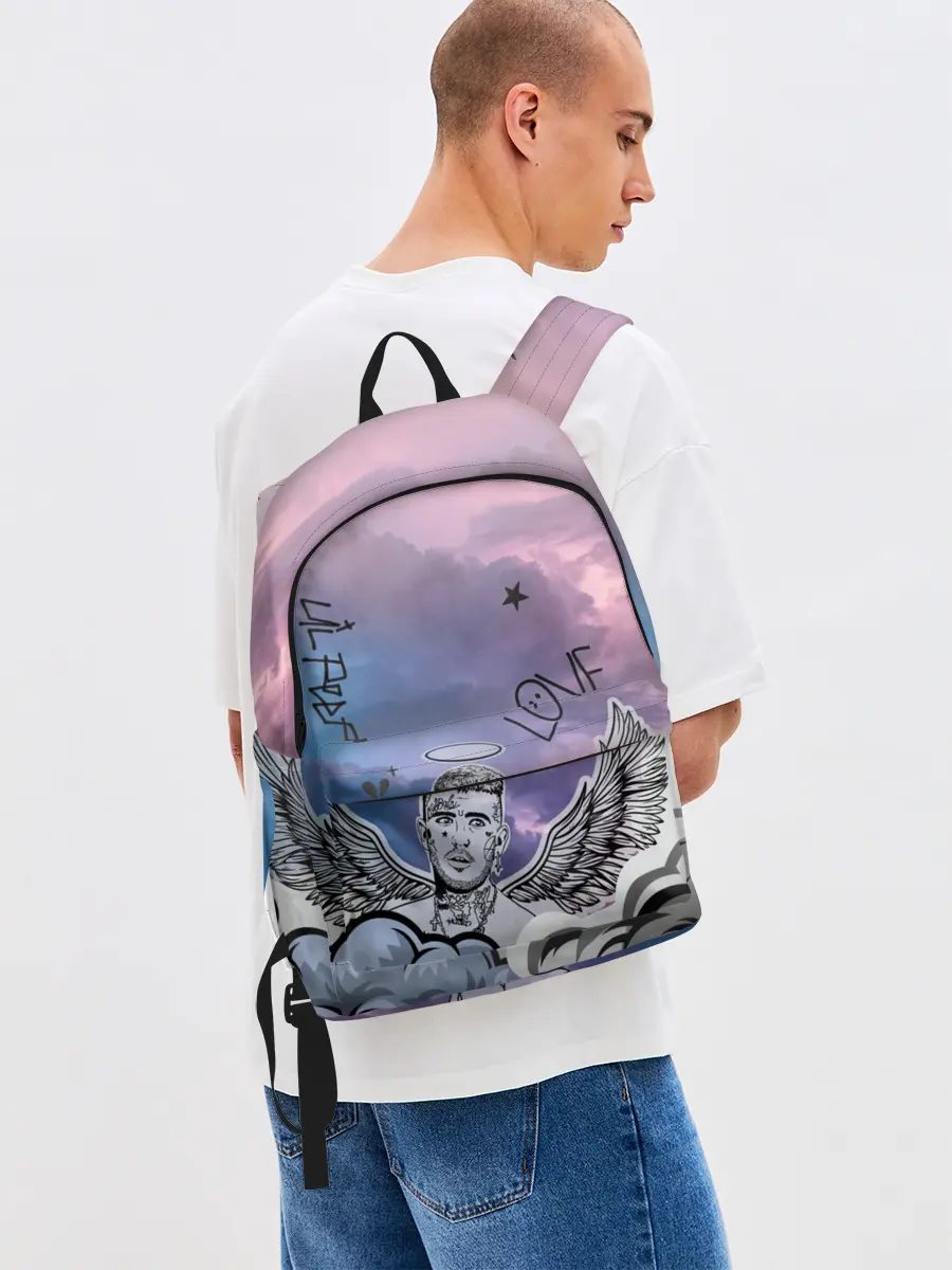 Рюкзак джинсовый / Lil Peep