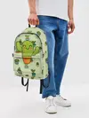 Рюкзак джинсовый / Веселый кактус