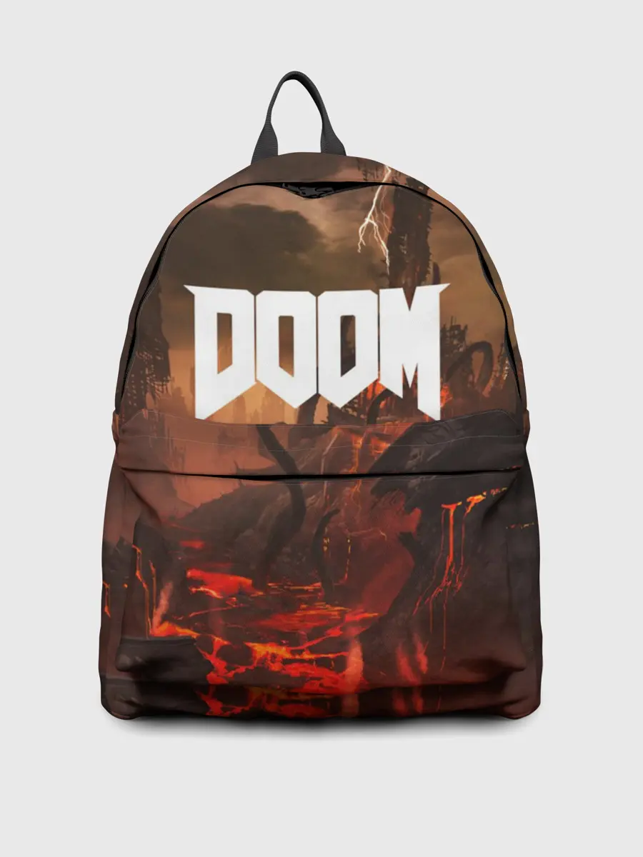 Рюкзак джинсовый / DOOM