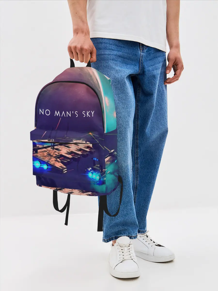 Рюкзак джинсовый / NO MANS SKY