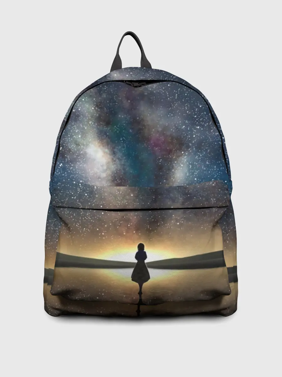 Рюкзак джинсовый / VIOLET EVERGARDEN. Космос