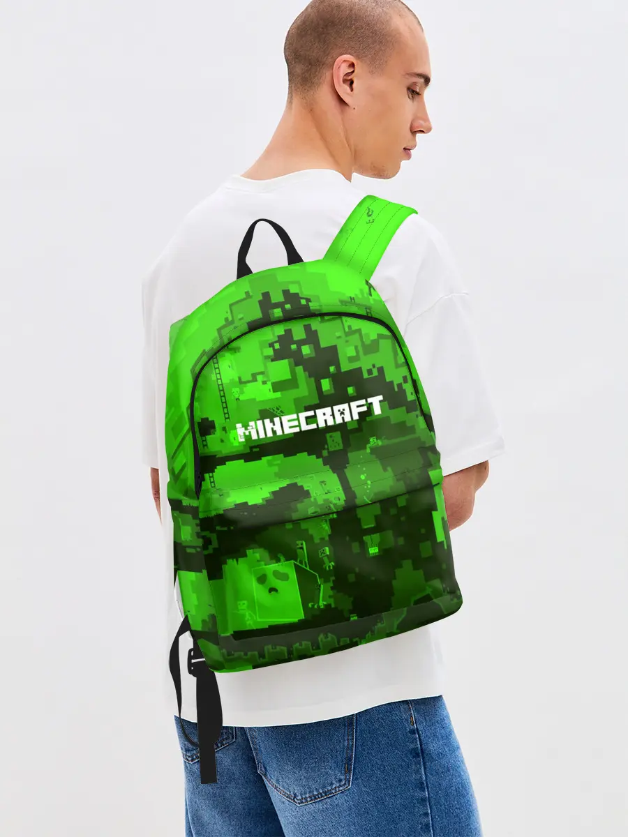 Рюкзак джинсовый / MINECRAFT